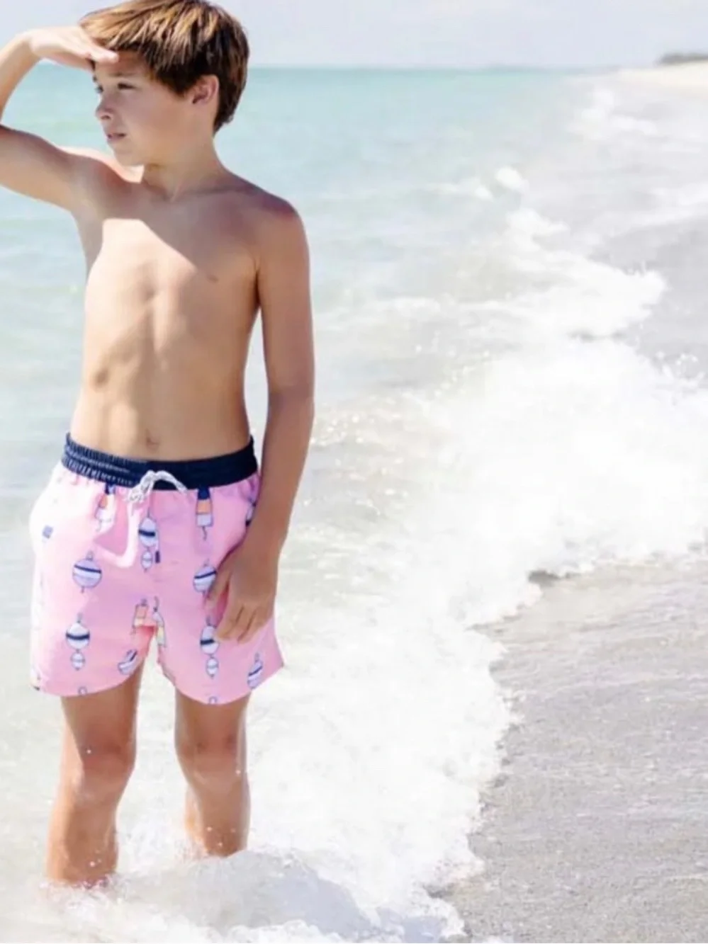 TBBC Tortola Swim Trunks in Winding Bay Buoy